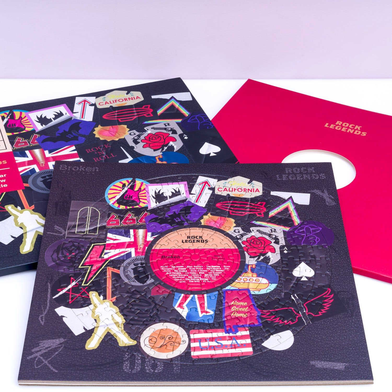 Broken Records puzzel (200 stukjes) - Rock