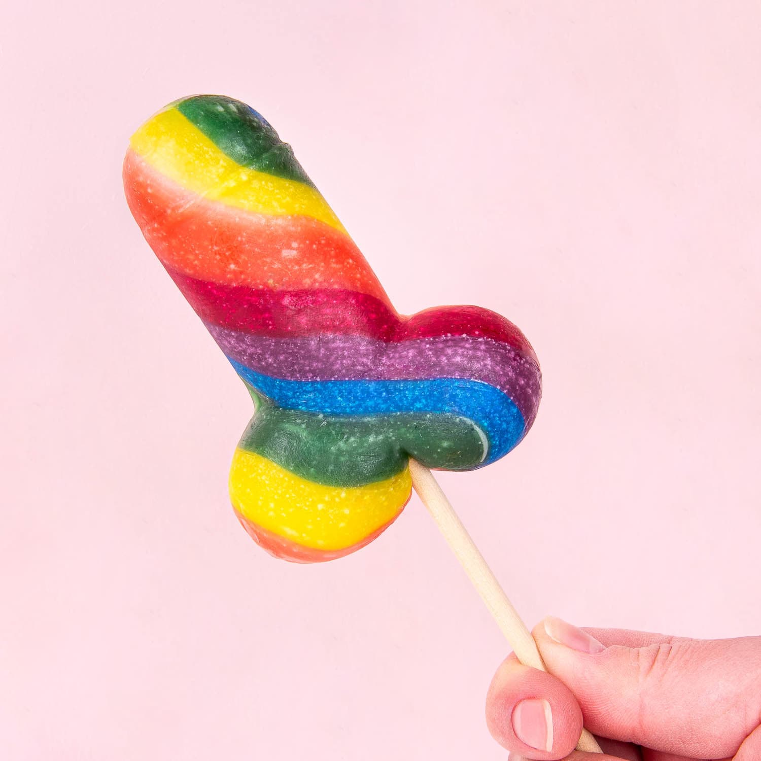 Regenboog Pride lolly