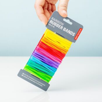 Regenboog elastiekjes (set van 48)