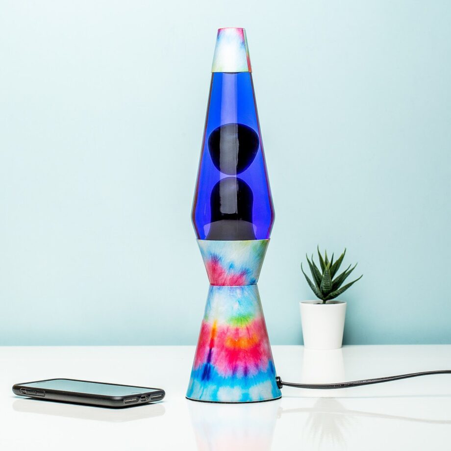 Tie dye bullet lavalamp