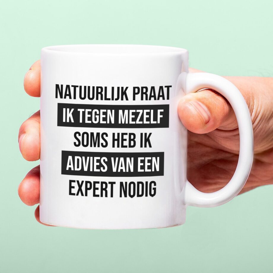 Mok Natuurlijk praat ik tegen mezelf