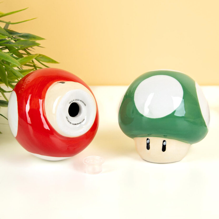 Nintendo Super Mario Mushroom peper- en zoutstel