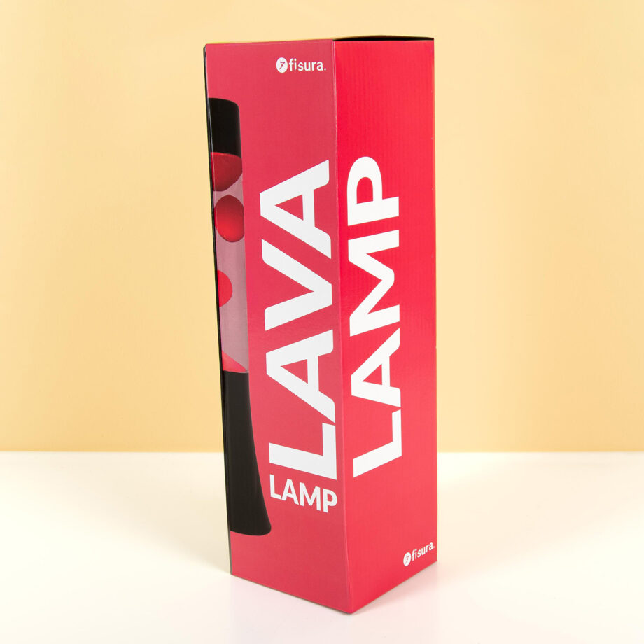 Mini lavalamp roze