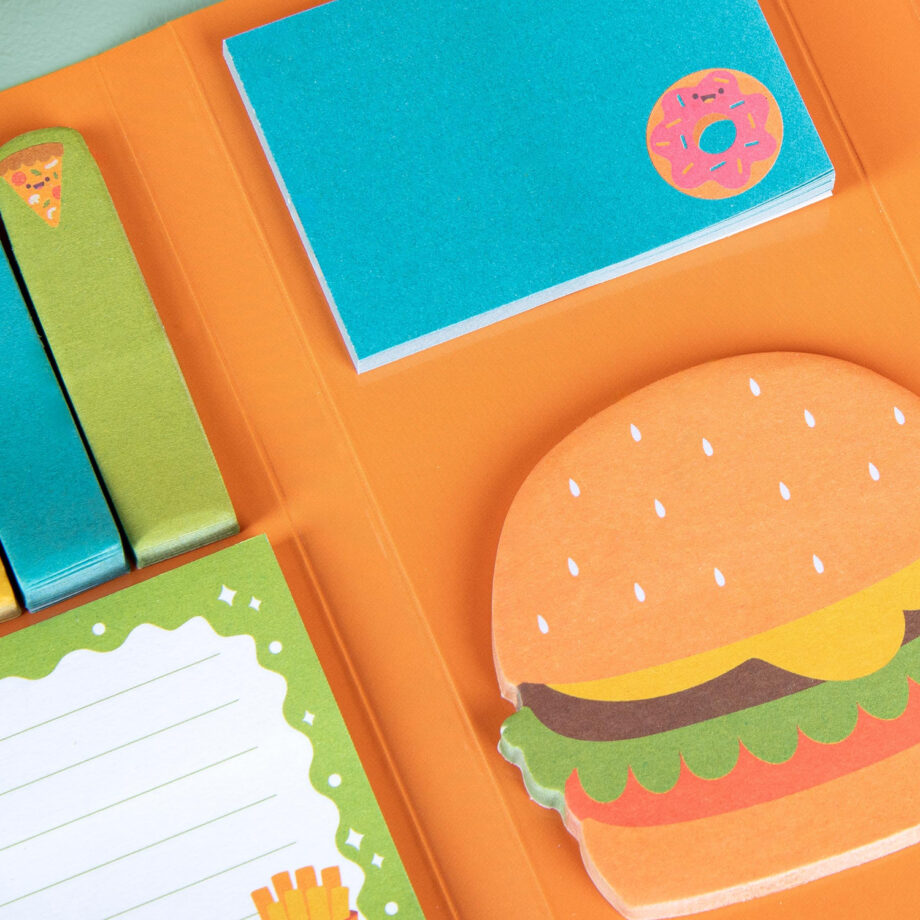 Fastfood sticky notes